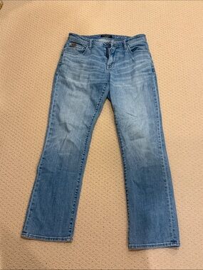 Men's Slim Jeans in Light Blue Denim